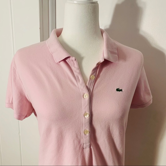 Lacoste Tops - Lavender Lacoste Polo